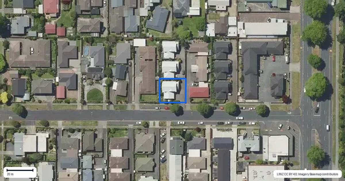 Property context map for 7A Grey Street, Glenholme, Rotorua