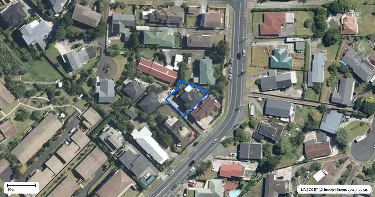 Property context map for 1373A Dominion Road Extension, Mount Roskill, Auckland