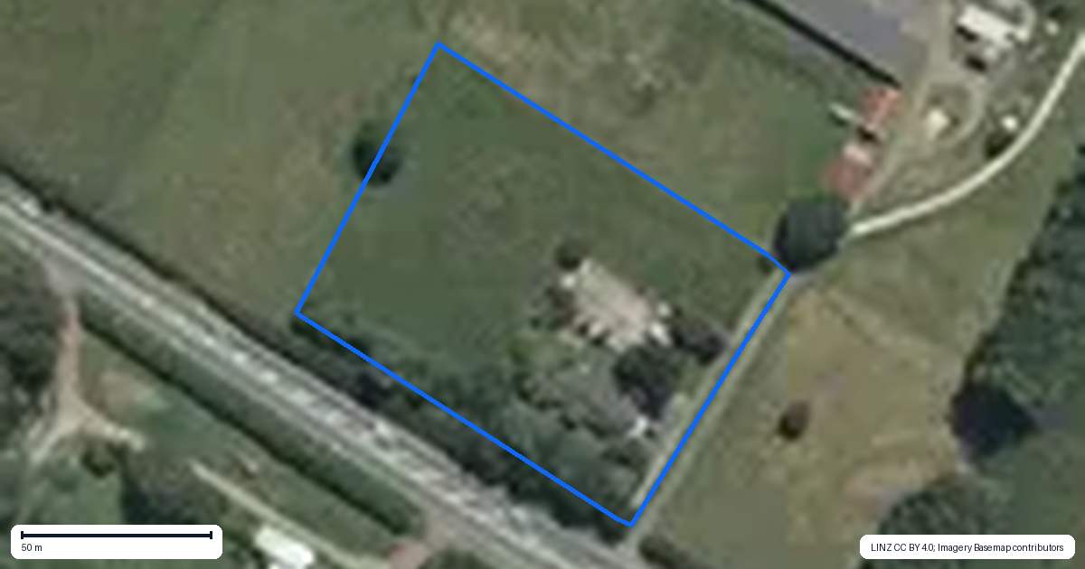 Property context map for 1/573 Tirau Road, Cambridge