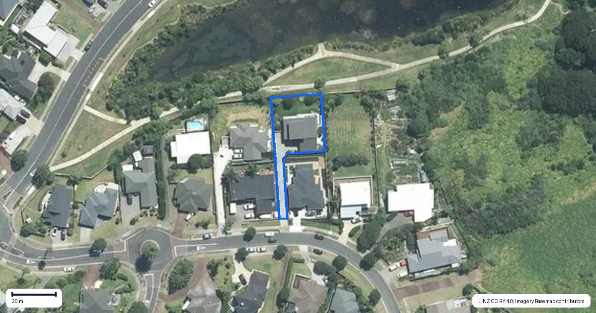 Property context map for 17 Hawaiian Parade, Arkles Bay, Whangaparaoa