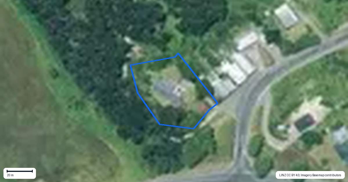 Property context map for 3251 Paparoa-Oakleigh Road, Paparoa