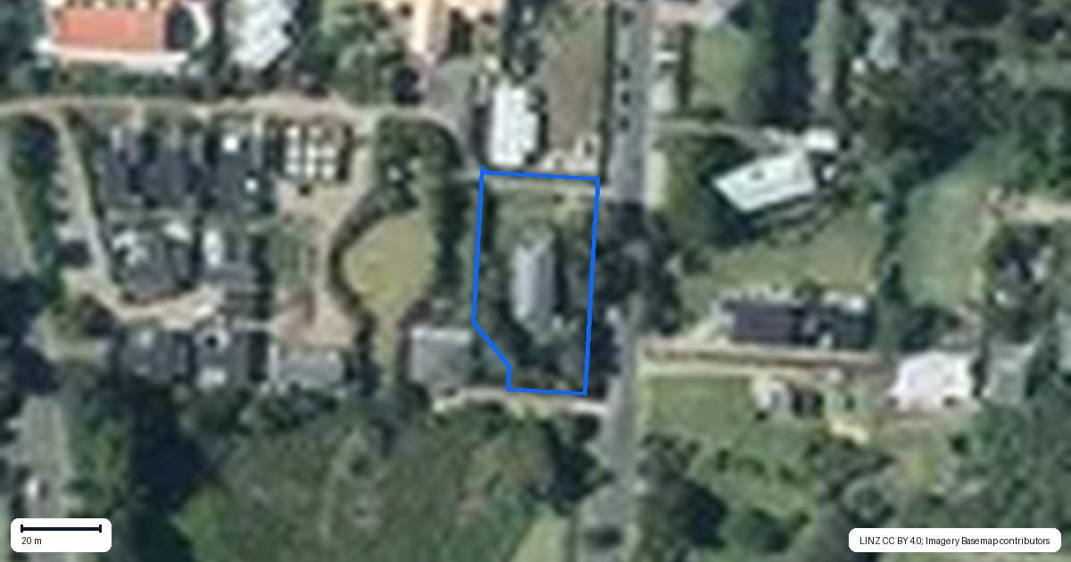 Property context map for 6 Third Avenue, Onetangi, Waiheke Island