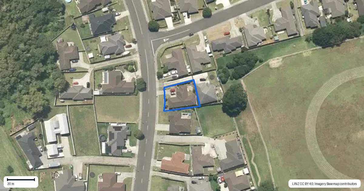 Property context map for 35 Blunt Road, Te Kauwhata