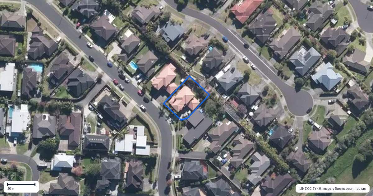 Property context map for 38 Huntington Park Drive, Greenhithe, Auckland