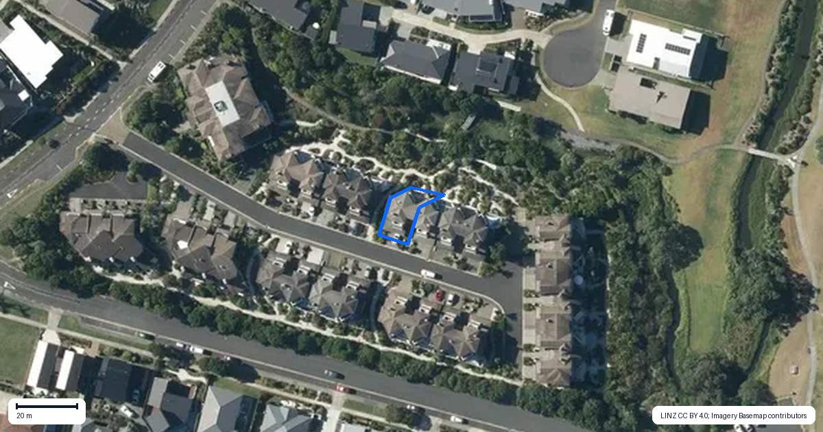 Property context map for 25 Little Compton Mews, Snells Beach