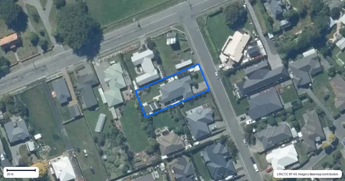 Property context map for 4 Forbes Road, Tai Tapu