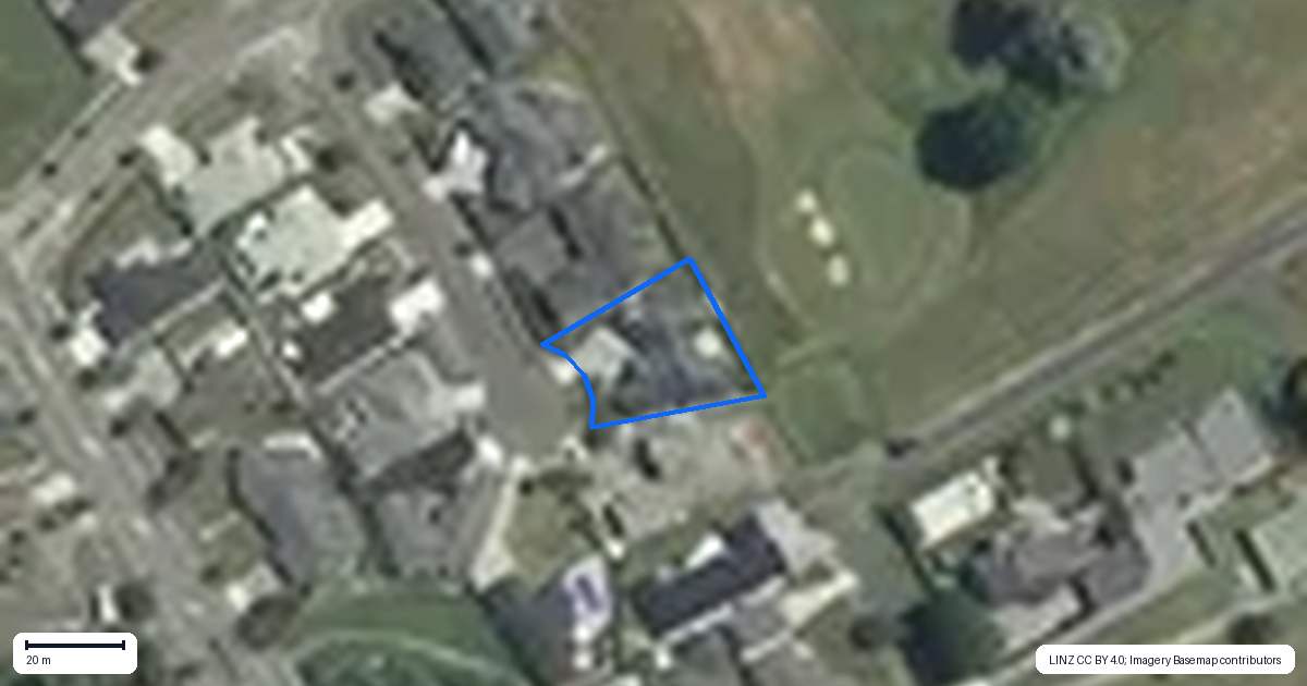 Property context map for 7 Tralee Place, Morrinsville