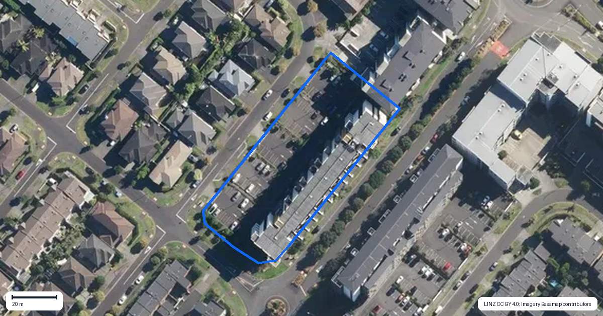 Property context map for 105/3 Bluegrey Avenue, Stonefields, Auckland