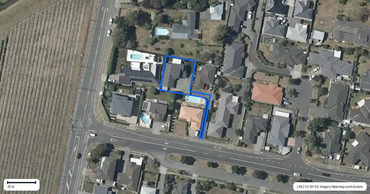 Property context map for 132B Wharerangi Road, Greenmeadows, Napier