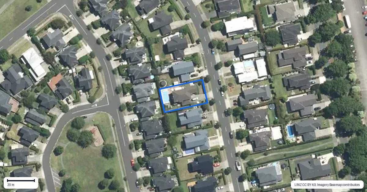 Property context map for 31 Anchorage Drive, Karaka, Papakura