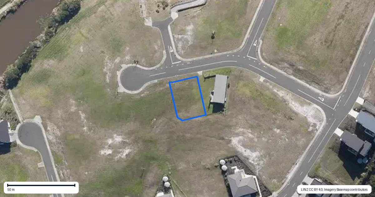 Property context map for 9 Lindsey Way, Karikari Peninsula