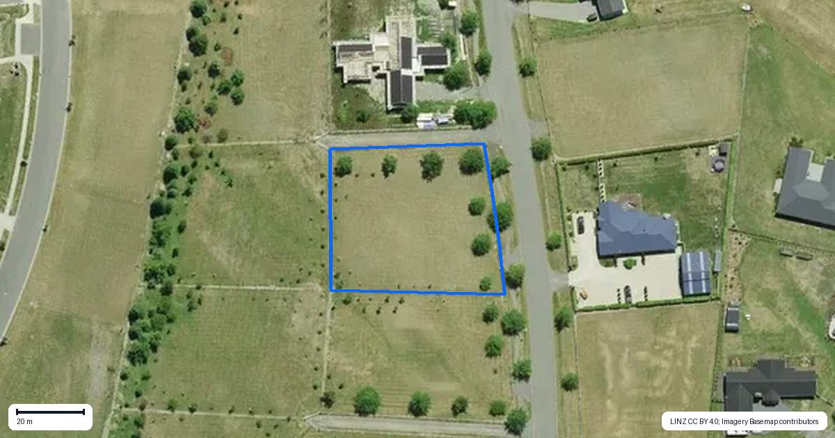 Property context map for 48 Lochiel Drive, Hanmer Springs