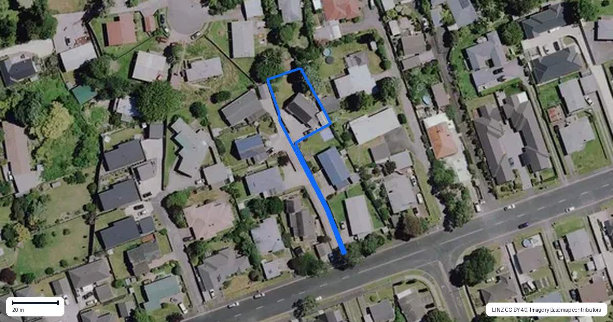 Property context map for 59E Insoll Avenue, Enderley, Hamilton
