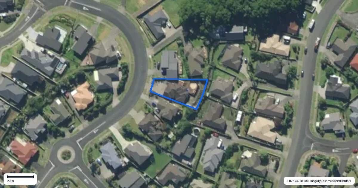 Property context map for 32 Pebble Beach Boulevard, Te Kamo, Whangarei