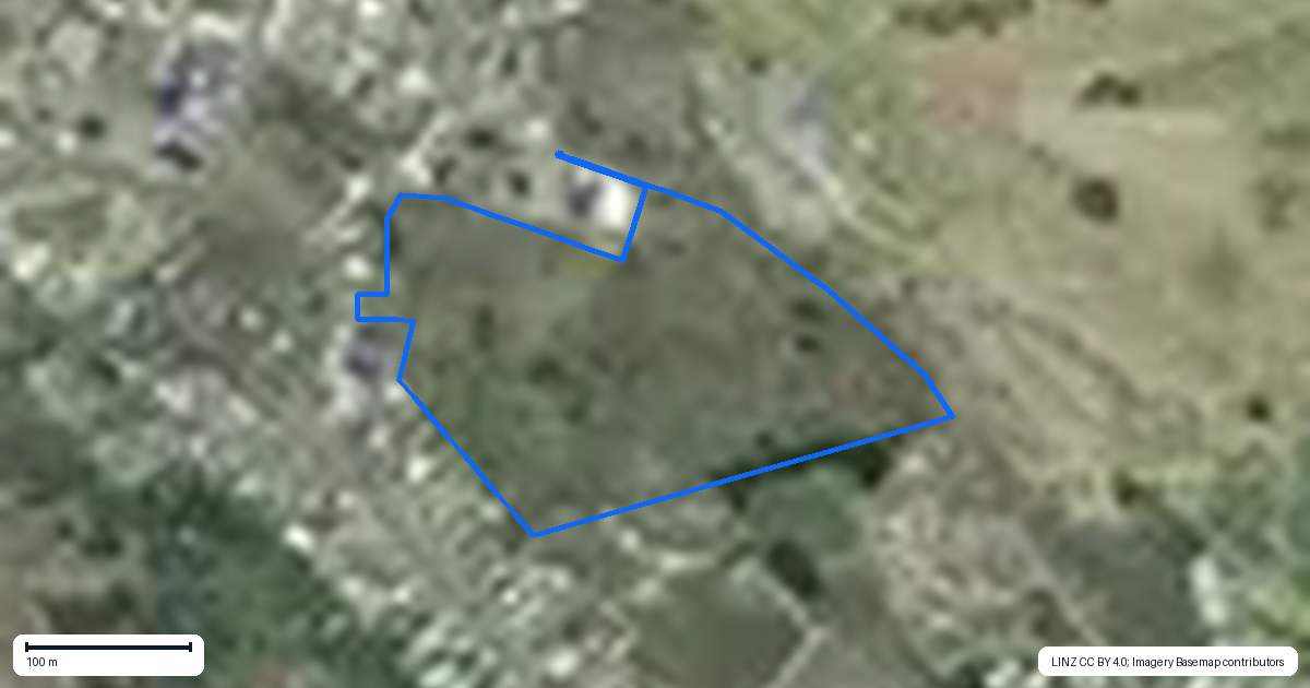 Property context map for 47 Golf Vue Place, Castlecliff, Whanganui
