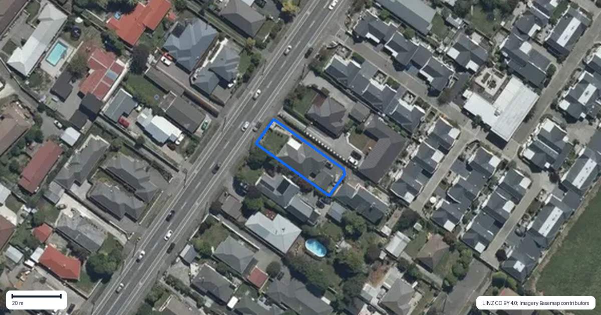 Property context map for 482 Greers Road, Bishopdale, Christchurch