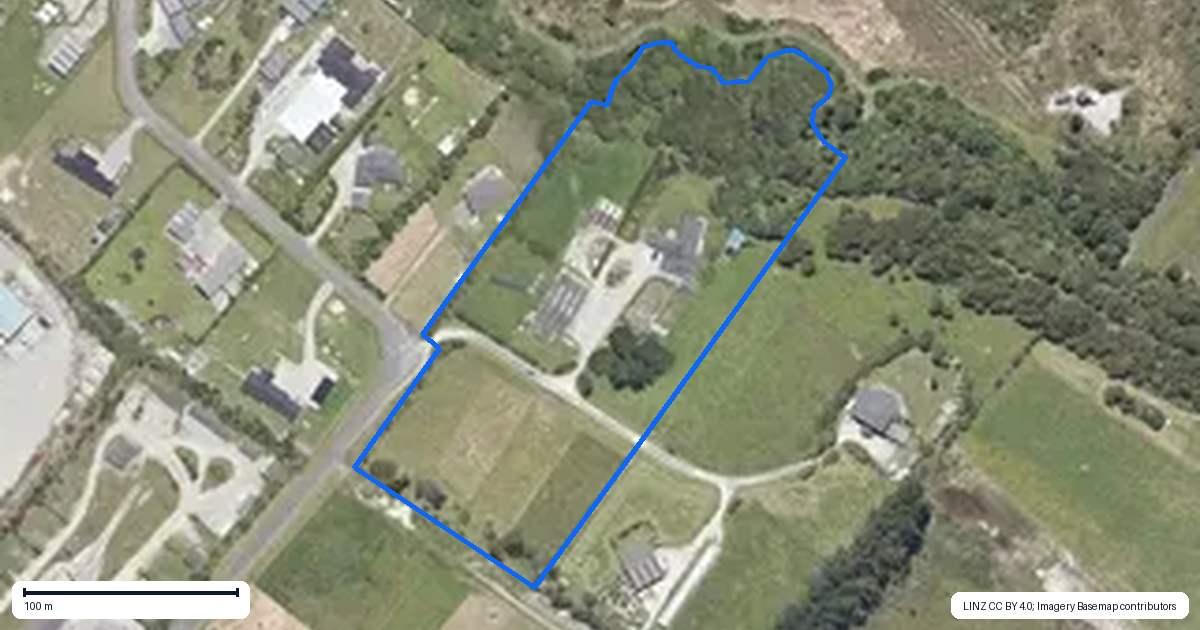 Property context map for 32A Providence Drive, Arahura Valley, Hokitika