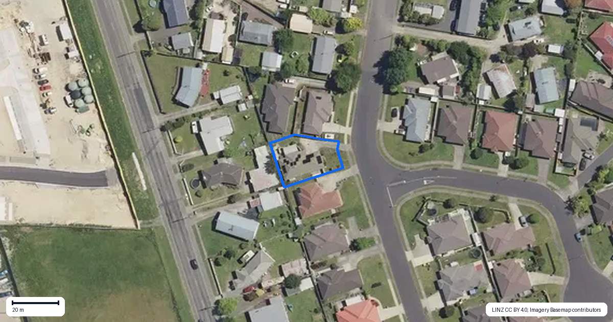 Property context map for 11 Harris Street, Ngongotaha, Rotorua
