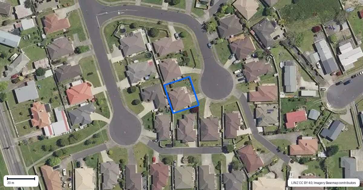 Property context map for 7 Kinder Place, Ngongotaha, Rotorua