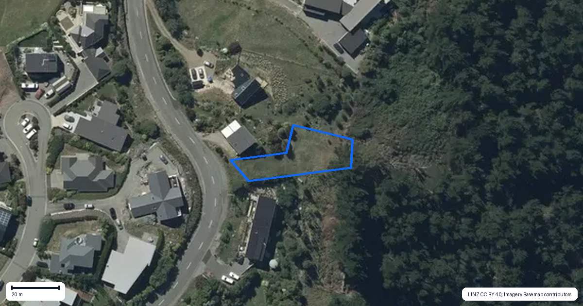 Property context map for 147 Huntsbury Avenue, Huntsbury, Christchurch