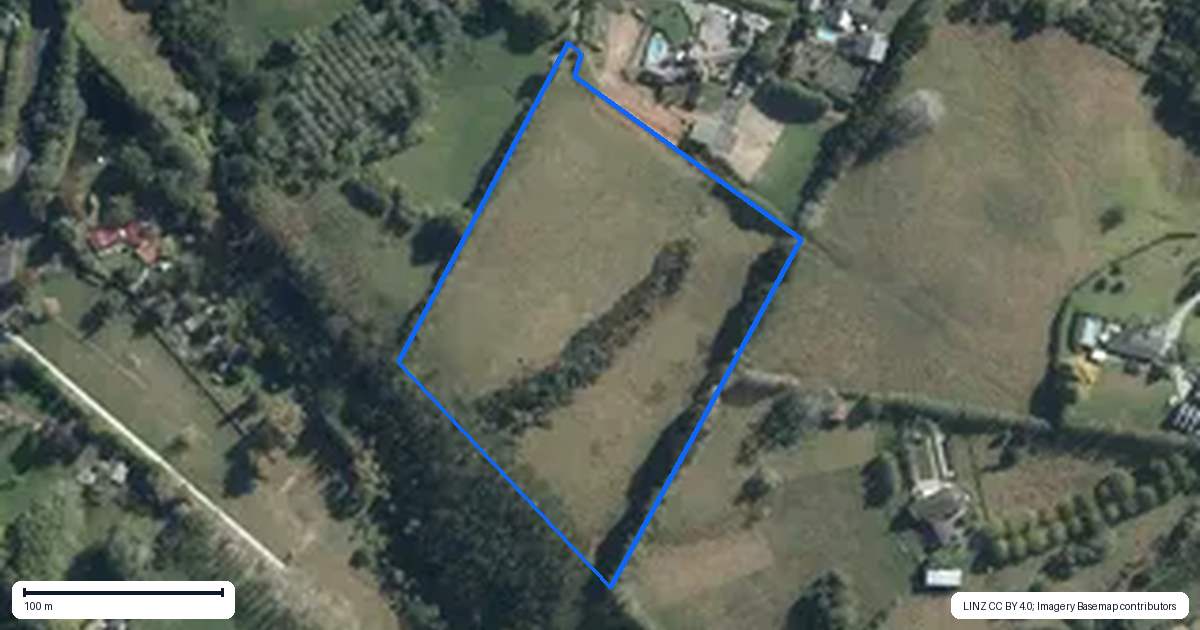 Property context map for 375C Coatesville-Riverhead Highway, Coatesville