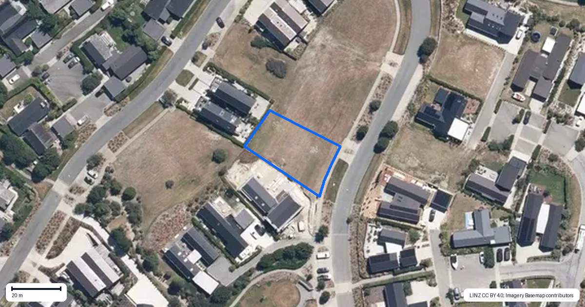 Property context map for 12 McAdam Drive, Jacks Point, Queenstown