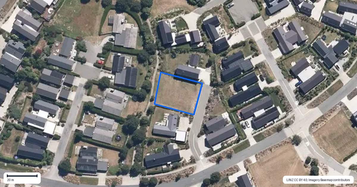 Property context map for 38 McAdam Drive, Jacks Point, Queenstown