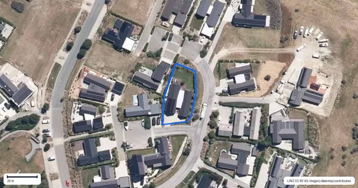 Property context map for 2 Terrington Court, Jacks Point, Queenstown