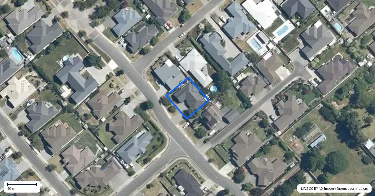 Property context map for 18 Arbuckle Road, Frimley, Hastings