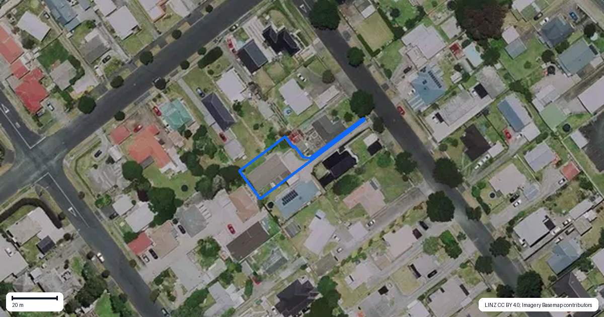 Property context map for 17A Rawene Street, Nawton, Hamilton