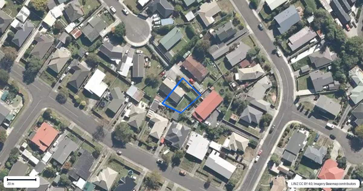 Property context map for 20A Parera Grove, Heretaunga, Upper Hutt