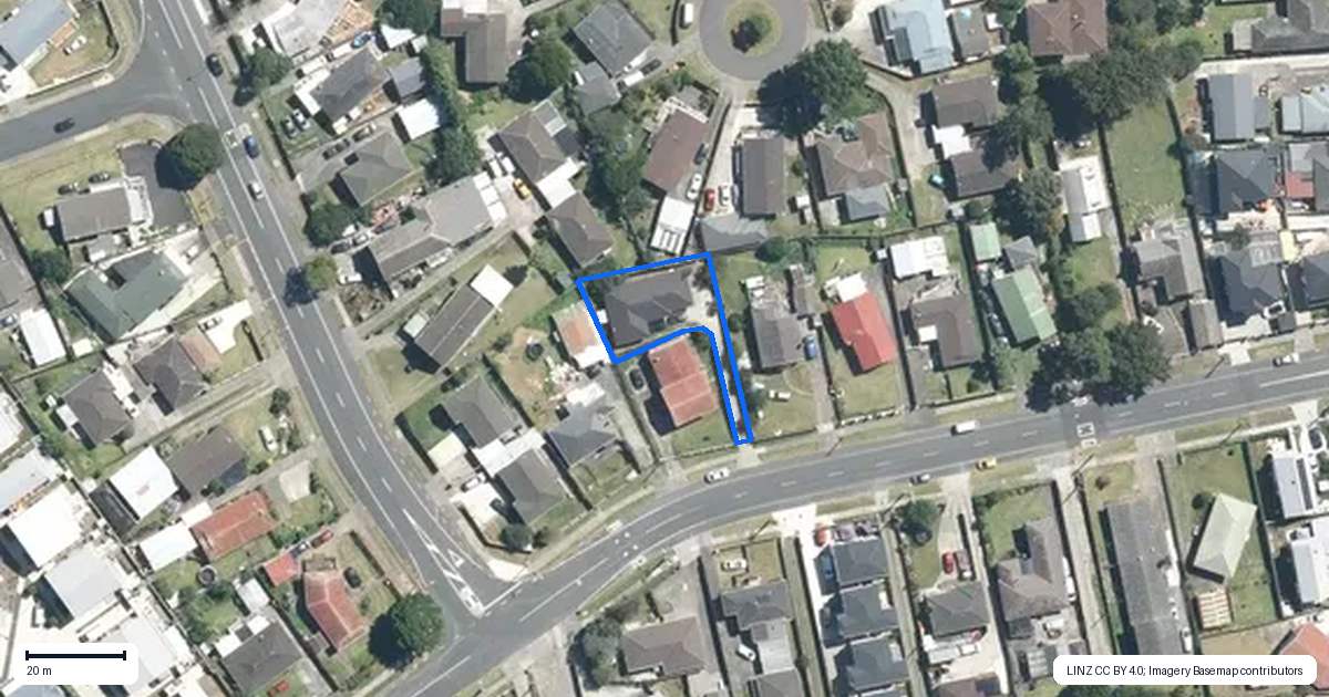 Property context map for 73A Pah Road, Papatoetoe, Auckland