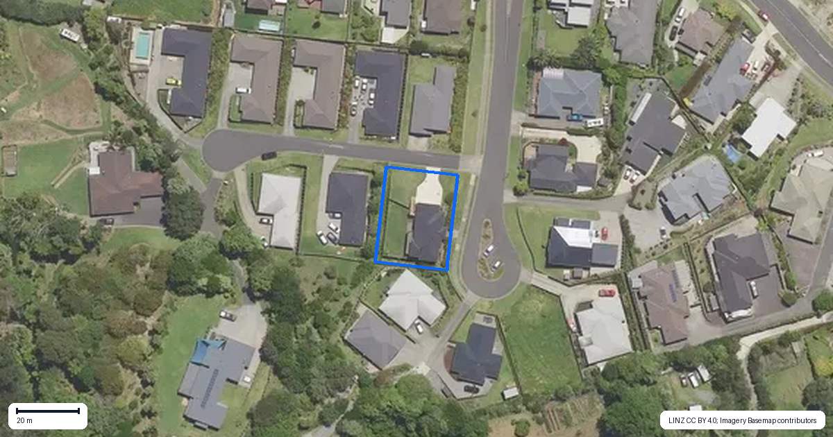 Property context map for 6 Greenvale Place, Welcome Bay, Tauranga