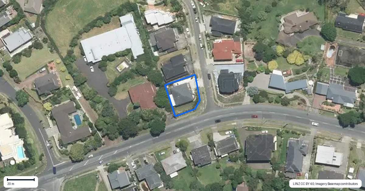 Property context map for 2 Bartells Drive, Goodwood Heights, Auckland