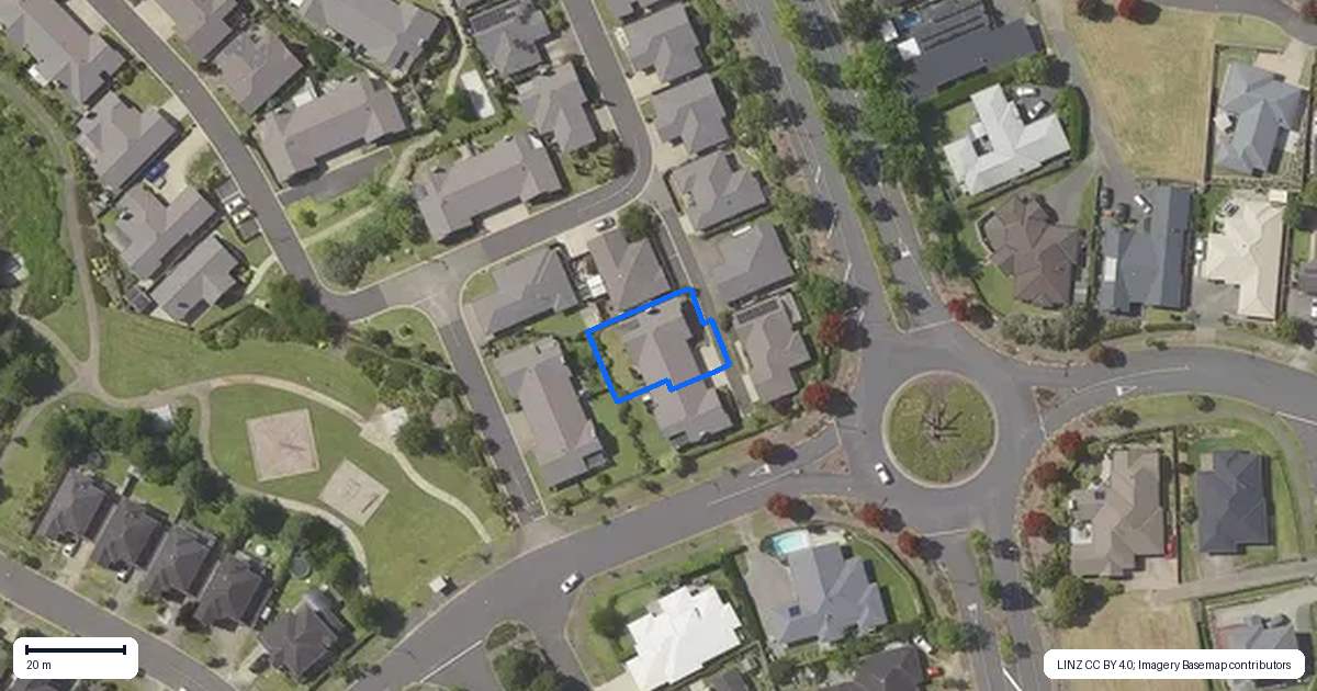 Property context map for 61 Bridgewater Way, Pyes Pa, Tauranga