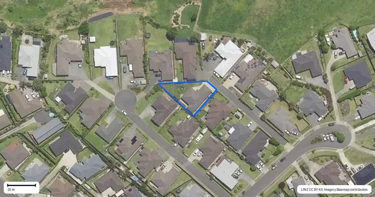 Property context map for 7 Ibis Way, Welcome Bay, Tauranga