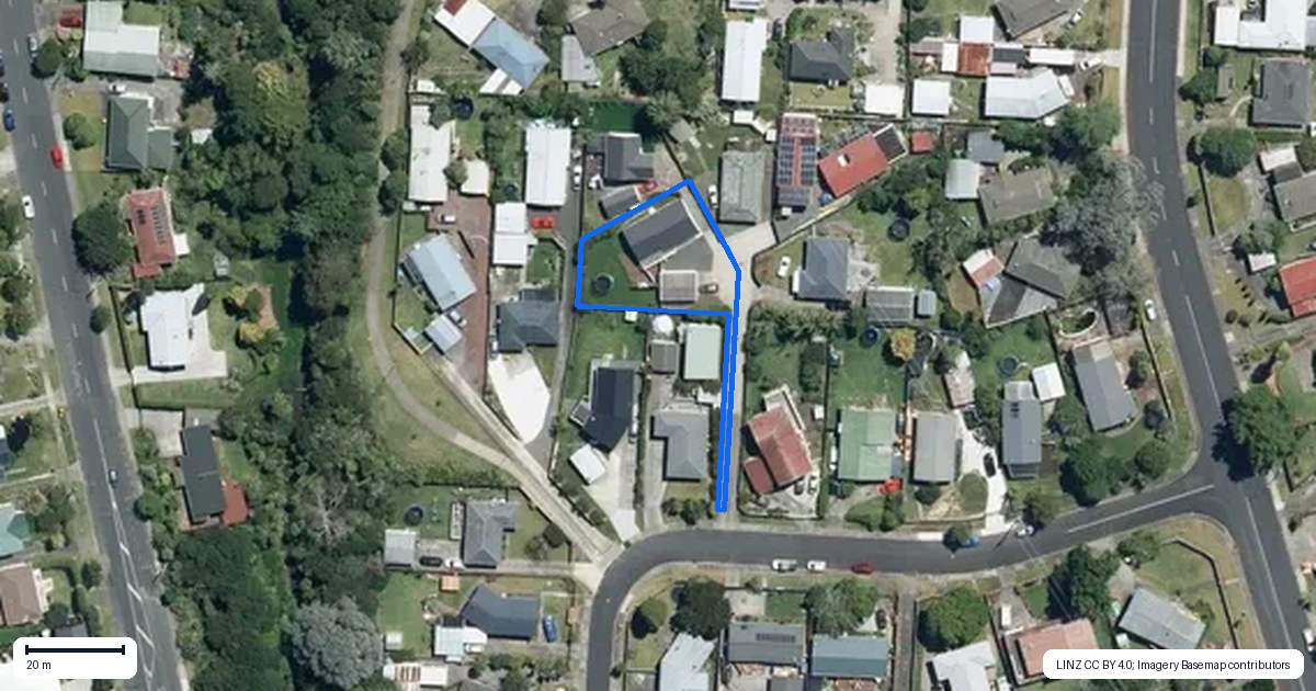 Property context map for 11A Inver Street, Glen Eden, Auckland