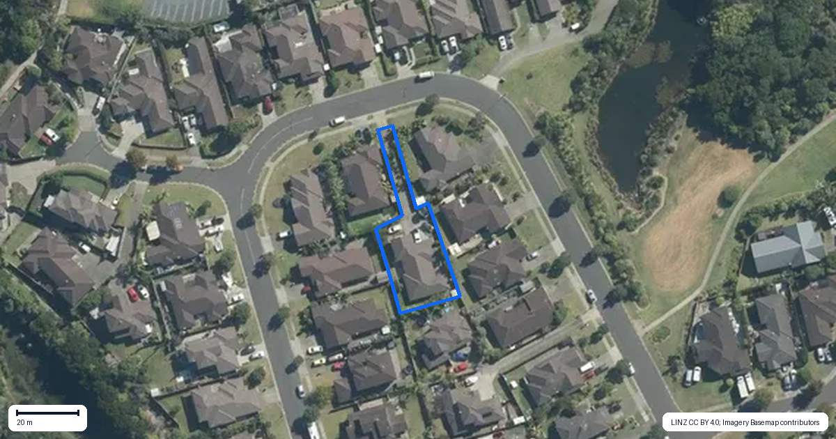 Property context map for 25 Saltwood Street, Red Beach, Whangaparaoa