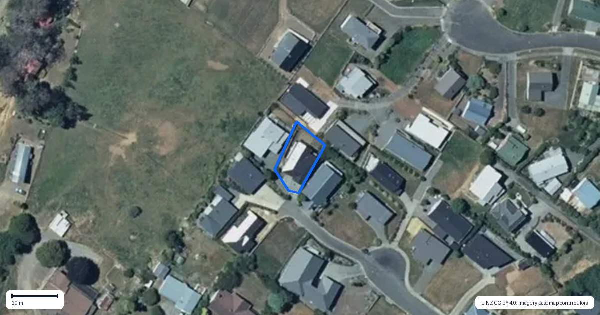 Property context map for 4 Kowhai Way, Ohakune