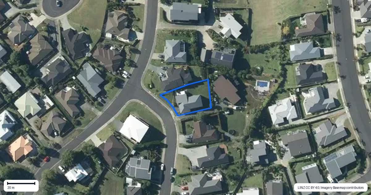 Property context map for 3 Jade River Place, Warkworth