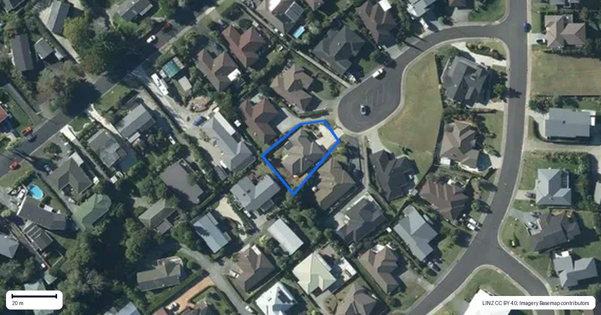 Property context map for 11 Estuary Close, Warkworth