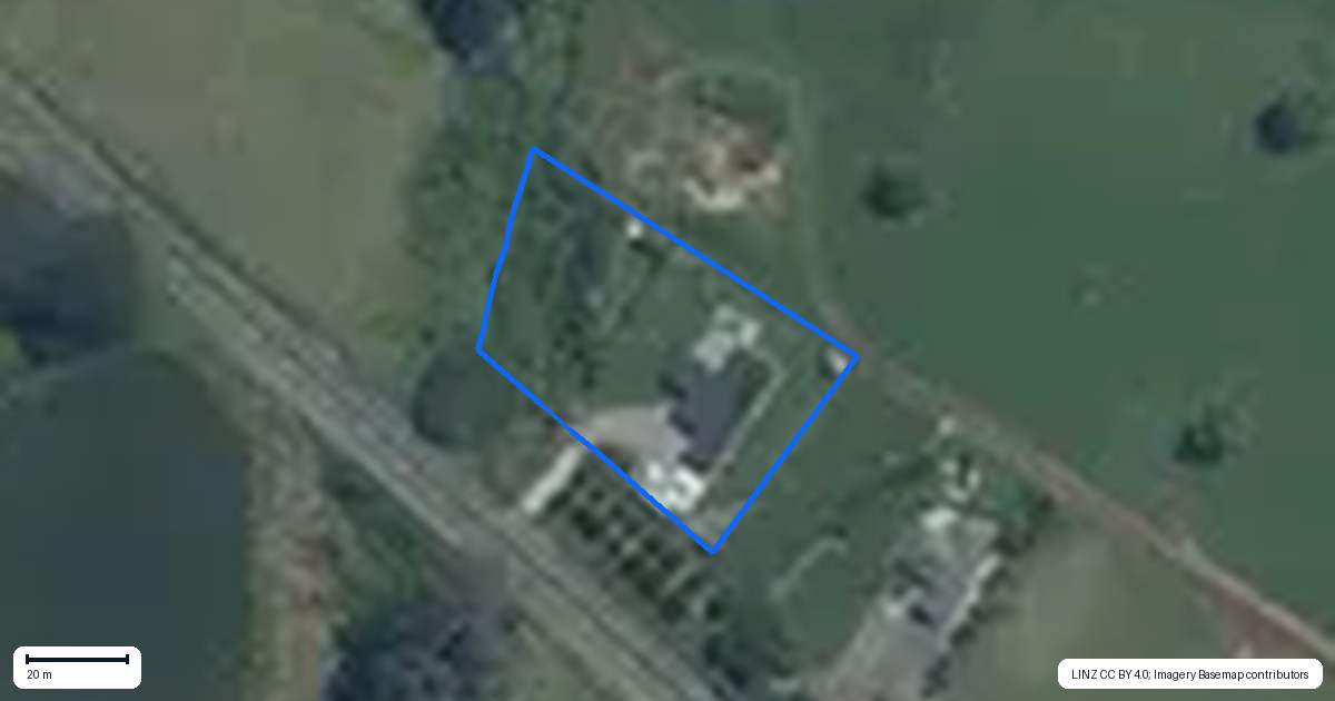 Property context map for 299A Waikeria Road, Kihikihi, Te Awamutu