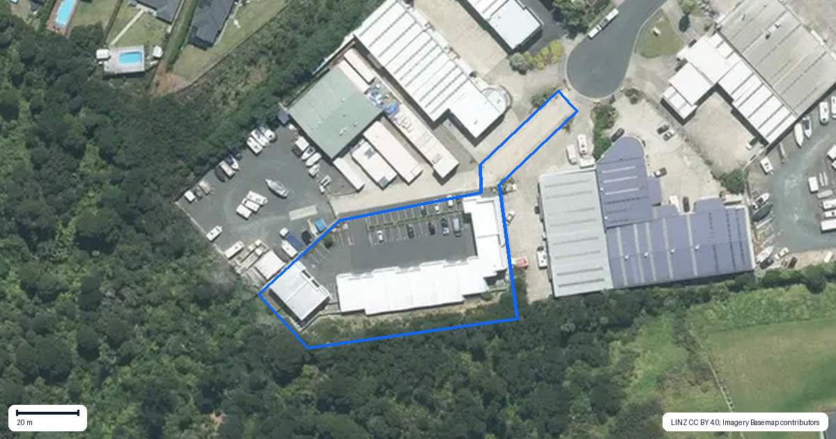 Property context map for 1/43 David Sidwell Place, Stanmore Bay, Whangaparaoa