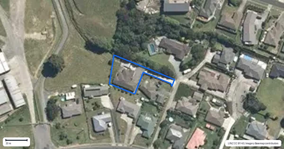 Property context map for 1103 Racecourse Road, Te Awamutu