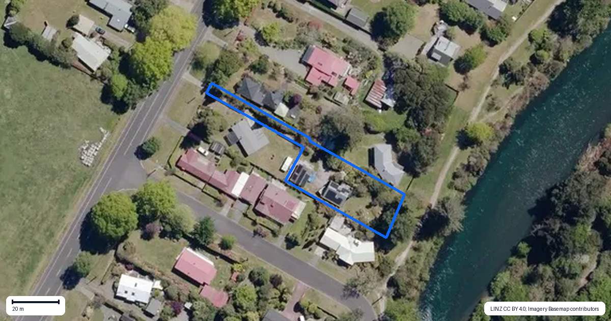 Property context map for 237 Taupahi Road, Turangi