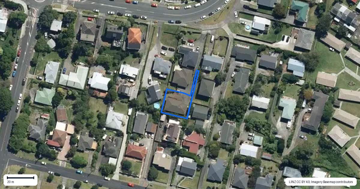 Property context map for 11B Wilson Road, Glen Eden, Auckland