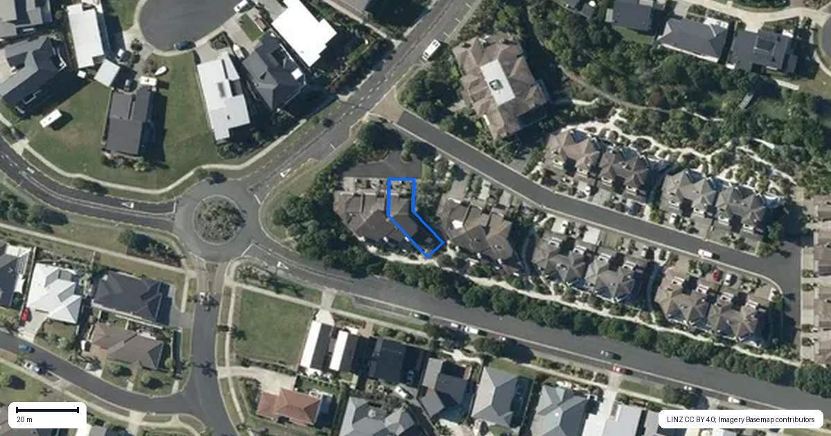 Property context map for 8 Little Compton Mews, Snells Beach