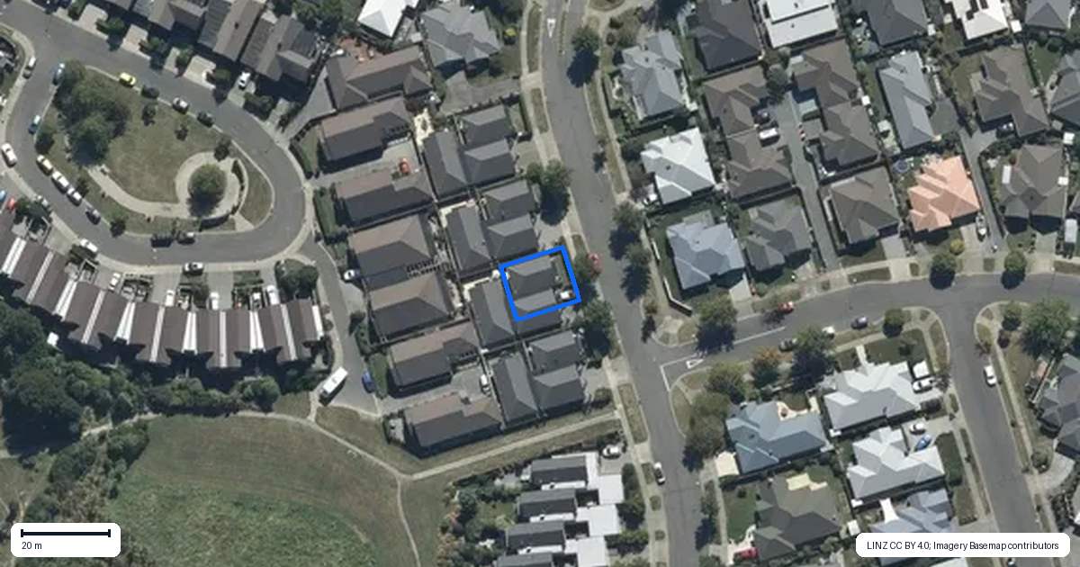 Property context map for 8 Saracen Avenue, Northwood, Christchurch