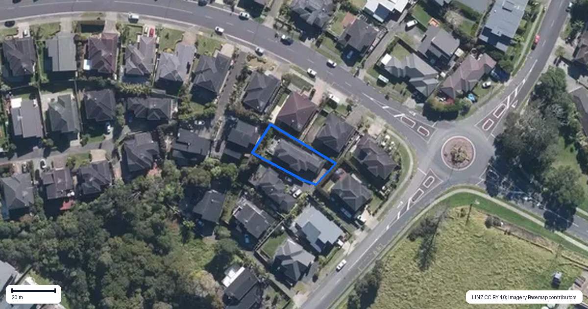 Property context map for 74 Schnapper Rock Road, Schnapper Rock, Auckland