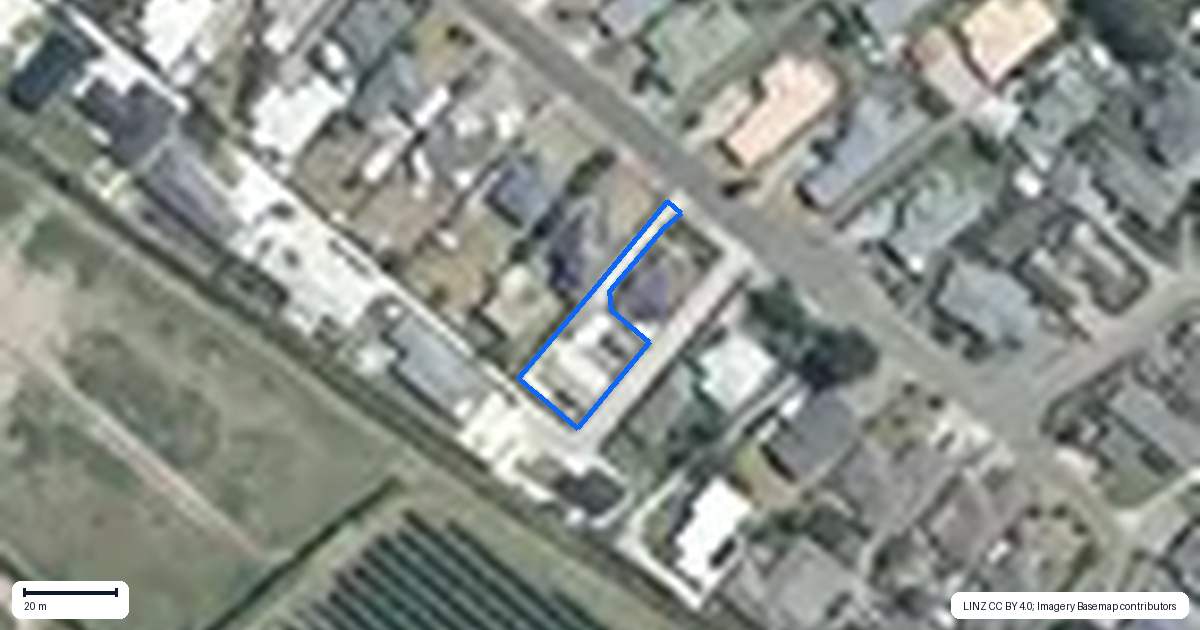 Property context map for 412A Southland Place, Raureka, Hastings